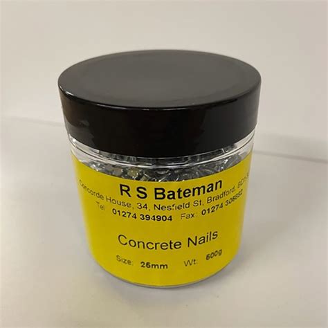 25mm Concrete Nails Rs Bateman