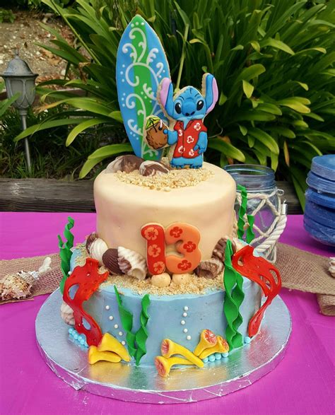 Torta Lilo And Stitch Lilo And Stitch Cake Stitch Cake Disney Cakes Images And Photos Finder