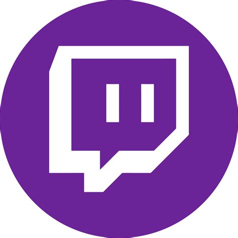 Twitch Png логотип скачать бесплатно