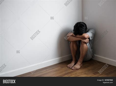 Depressed Young Man Image And Photo Free Trial Bigstock