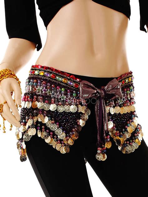 Waist Chains Belly Dance Costume Deep Purple Womens Bollywood Dance
