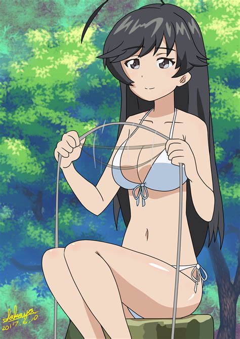 Sakayaya Isuzu Hana Girls Und Panzer Highres 10s 1girl Bikini