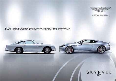 Aston Martin James Bond Skyfall Ad From Stratstones Aston Martin