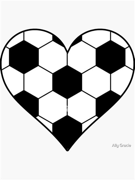 Soccer Love Sticker By Ally1021 Redbubble