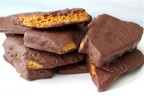 Chocolate Covered Honeycomb Crunchie Bars Based On The Cadbury
