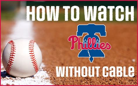 How To Stream Philadelphia Phillies 2024 Games Live And Online