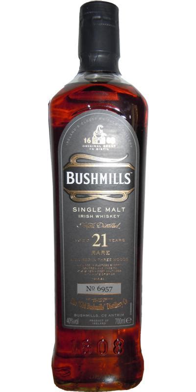 Bushmills 21 Year Old Ratings And Reviews Whiskybase