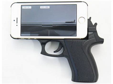 Gun Shaped Iphone Cases The Firearm Blogthe Firearm Blog
