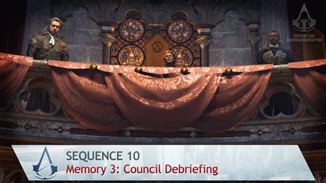 Assassin S Creed Unity Mission Council Debriefing Sequence