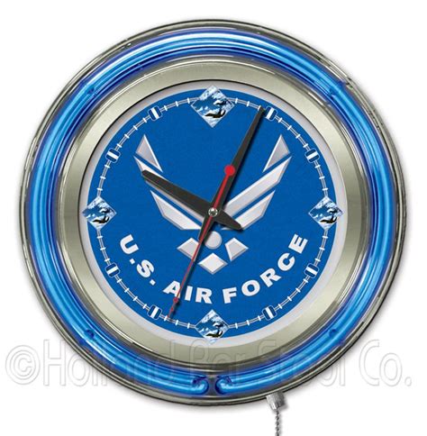 United States Air Force 15 Inch Neon Clock
