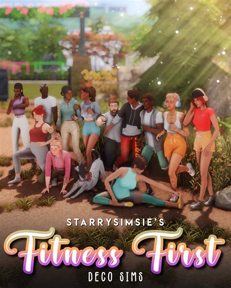The Sims 4 Fitness Deco Sims The Sims Book