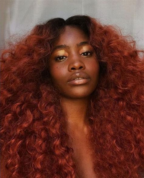If the little mermaid was your favorite disney film, then wanting to try copper hair color at least once is fully understandable. Copper red curls from Sensationnel's Armani Lace Wig ...