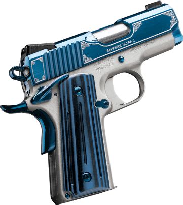 We are now talking about the new tiffany blue handgun. Kimber America | Sapphire Ultra II