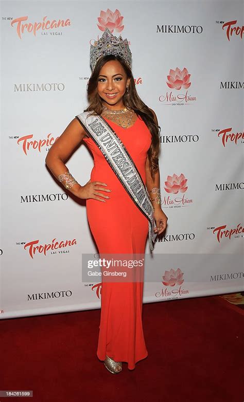 Miss Universal Dream 2013 Tara Starr Arrives At The Miss Asian Las News Photo Getty Images