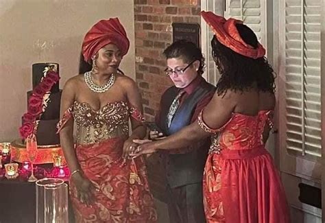 nigerian lesbian couple gets married in america photos