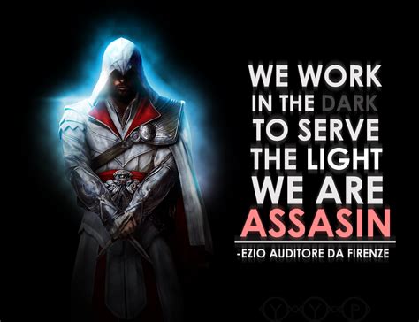 Ezio Auditore Quote Art Id