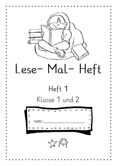 Linierte blätter klasse 1 riesig : Lese-Mal- Heft für Klasse 1 und 2. Lesetraining Heft 1 ...