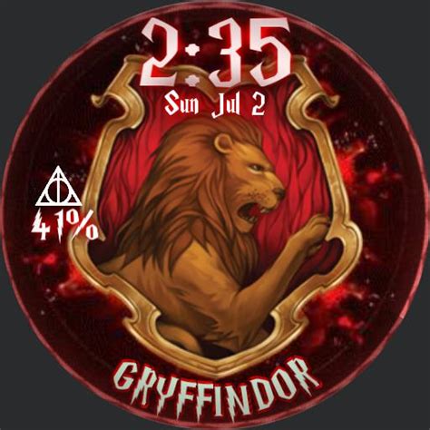 If sold out check here: Gryffindor Harry Potter - WatchMaker Watch Faces