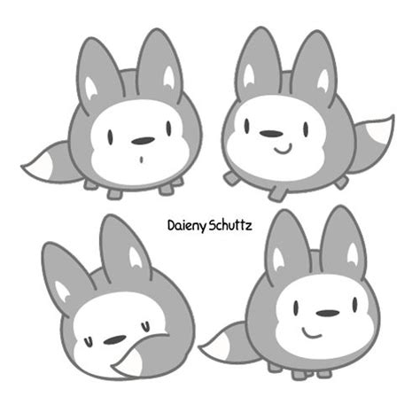 Grey Fox By Daieny On Deviantart Desenhos Animados Desenhos Animais