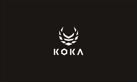 Koka By Adrian Knopik Via Behance Koka Logo Design Logo Branding