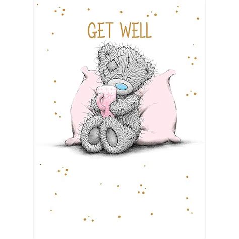 I'm going to get better soon. Get Well Soon Me to You Bear Card (A01SS502) : Me to You ...