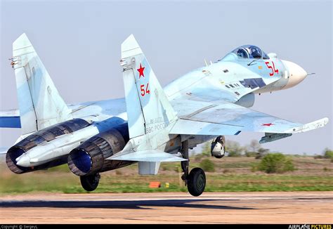 54 Russia Air Force Sukhoi Su 27sm3 At Undisclosed Location Photo