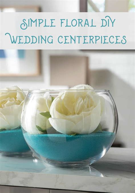 Diy Simple Wedding Centerpieces Tutorial Pics