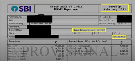 Sbi Po Salary 2022 Revised Salary Structure Job Profile