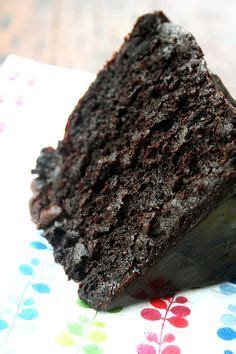 Double Dark Chocolate Cake With Black Velvet Icing Best From