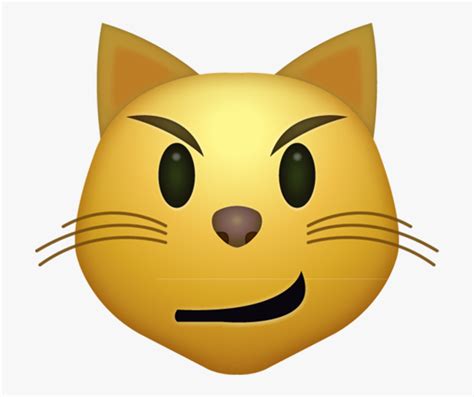 Download Angry Cat Emoji Face Iphone Ios Emojis In Cat Emoji