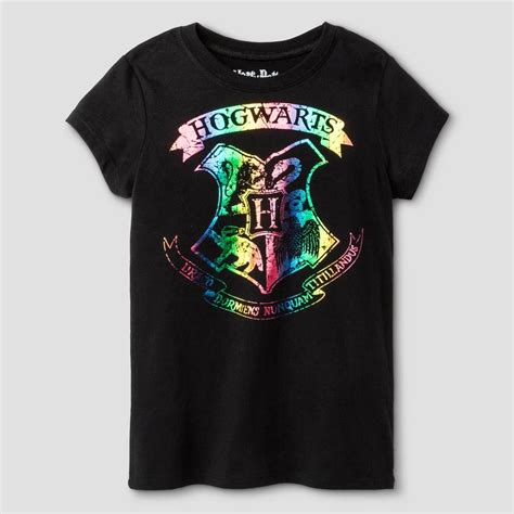 Girls Harry Potter Hogwarts Shield Tee Harry Potter Clothes At