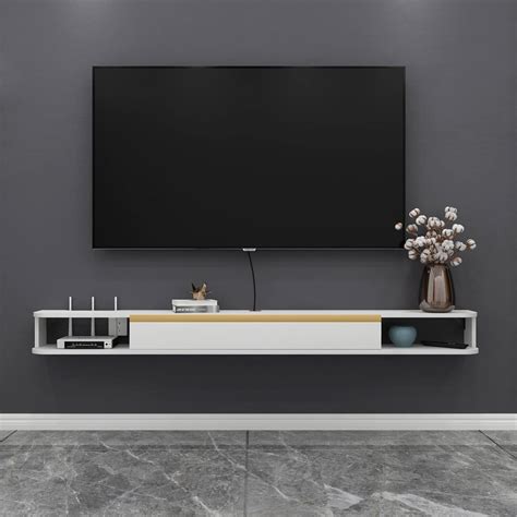 Buy Floating Tv Shelveswall Mounted Floating Tv Stand Entertainment