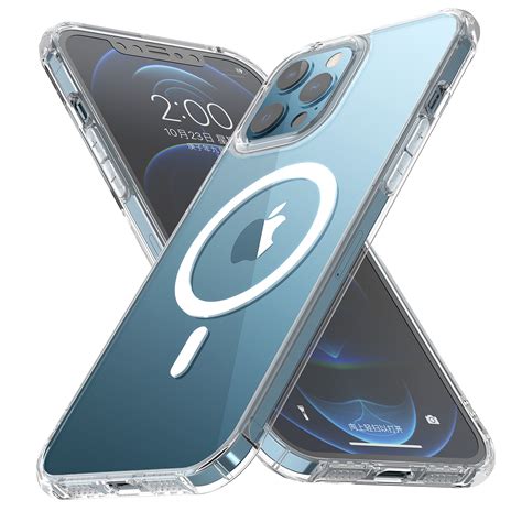 Surlong Clear Magnetic Phone Case For Iphone 12 Case12 Pro Case