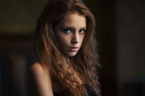 Wallpaper Id P Xenia Kokoreva Brown Eyes Face Model