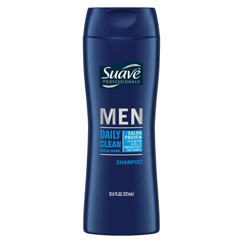Suave Men Daily Clean Ocean Charge Shampoo 126 Oz