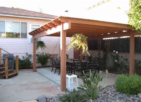 How To Build A Freestanding Patio Cover With Best Samples Ideas