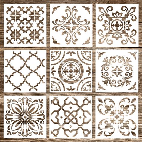 Floor Stencil Patterns Free Patterns