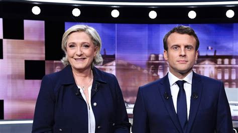 As It Happened Le Pen V Macron Go Head To Head In Debate Bbc News