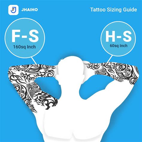 The Jhaiho Tattoo Sizing Guide 911 Weknow