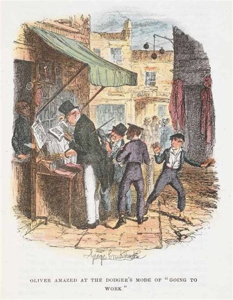 Oliver Twist By Charles Dickens With The Classic Illustrations By George Cruikshank The