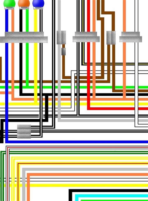 Suzuki TS250 ER 1980-82 UK Spec Colour Wiring Harness Diagram