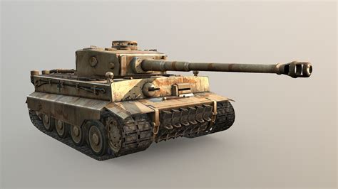 Tiger 1 Tank Pbr Textures Buy Royalty Free 3d Model By Razvan Badea