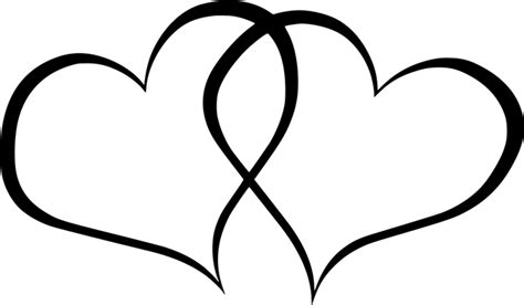 Die herzform ist hauptsächlich als symbol für die liebe. Herz clipart schwarz weiß 5 » Clipart Station