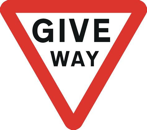 Give Way Road Sign Uk Delivery Hirst Signs