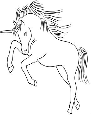 Kostenlose ausmalbilder einhorn, bild 12. Ausmalbild Einhorn im Sprung in 2020 | Ausmalbilder einhorn, Ausmalen, Ausmalbild