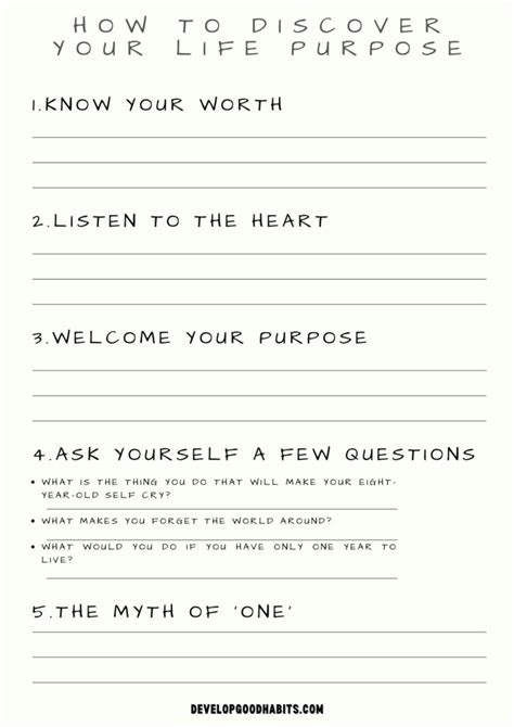13 Very Best In Finding Your Why Worksheets At The Web My Blog