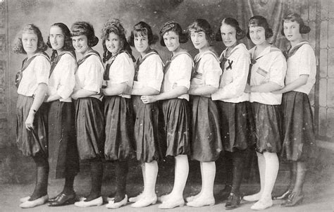 Vintage Group Photos Of Dancing Girls 1910s 1930s Monovisions
