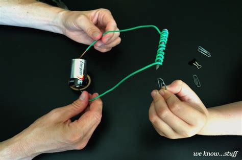 The strength of an electromagnet can be increased by increasing the number of loops of wire around the iron core and by increasing the. Science Project: Make An Electromagnet With Kids (Battery ...
