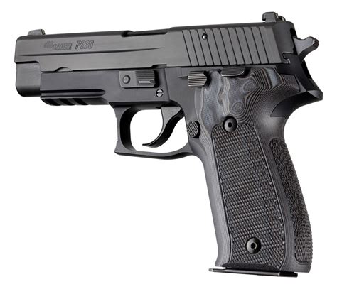 Sig Sauer P226 Checkered G10 G Mascus Blackgray