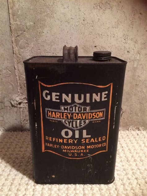 Harley Davidson Oil Can Harley Davidson